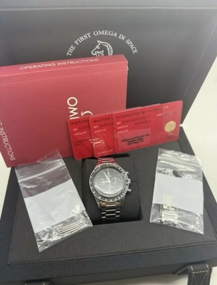 Omega Speedmaster FOIS – 40 mm – Acier – Cadran Noir – Boîte et Papiers